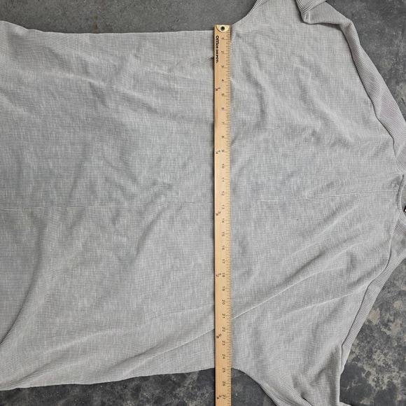 NWT DONNI. Open Front Striped Cardigan Duster Lightweight Cover Up - Picture 8 of 8